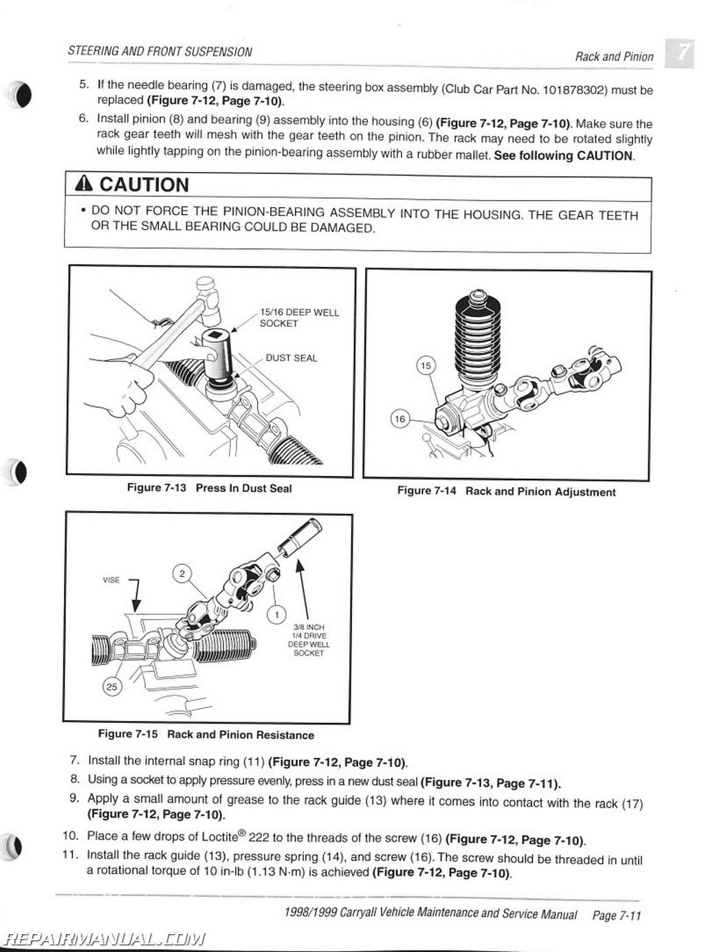sanyo golf cart repair manual